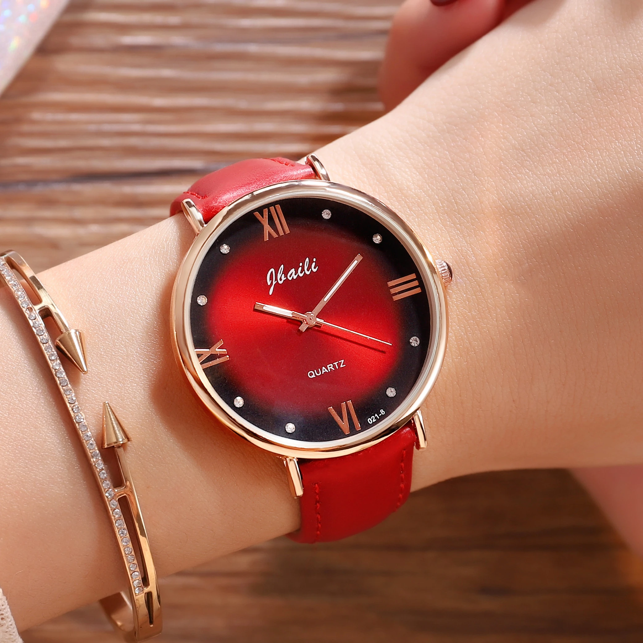Stylish girl watch image Outlet