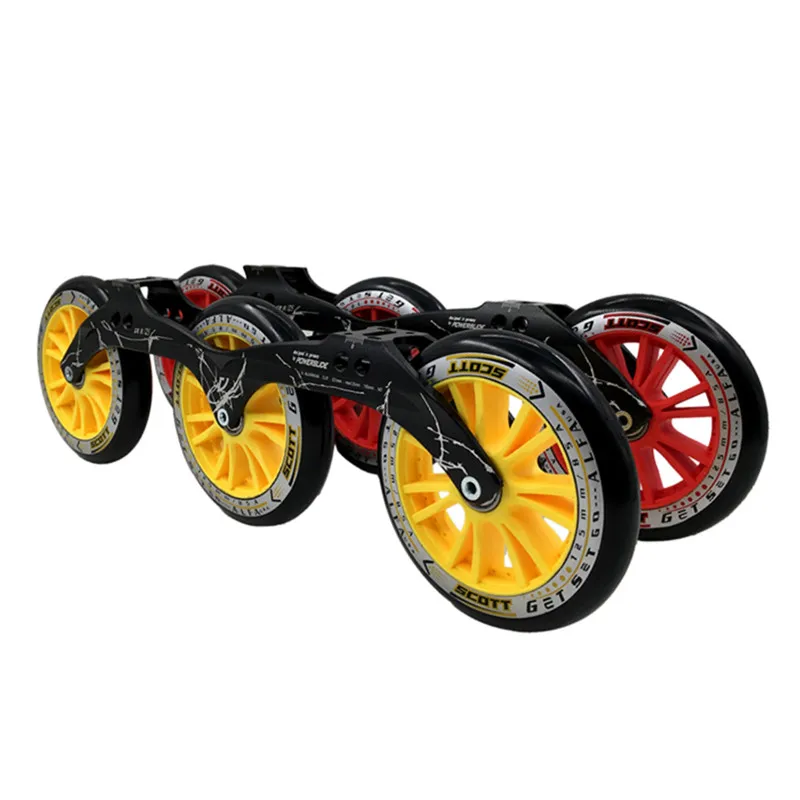 RASHA inline skate frame Mars inline skate chassis frame black speed