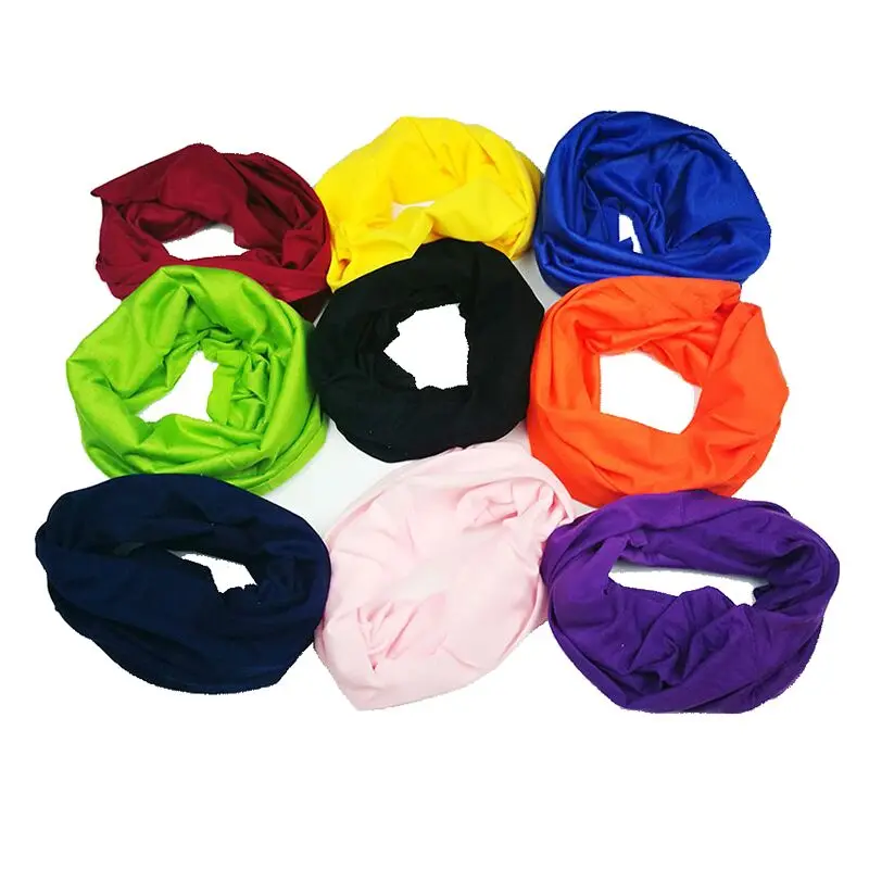 

Cycling Mask Outdoor Sports Bicylce Masks Magic Scarf Solid Color Riding Headband Face Mask Men Women's Cycling Head Scarf Caps