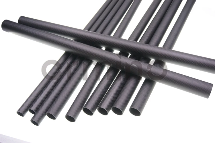 x1.3K Carbon Fiber Tube pipe carbon fiber rod Drone kit 18mm 20mm 25mm 30mm Quadcopter Frame arm Landing Gear build your own drone