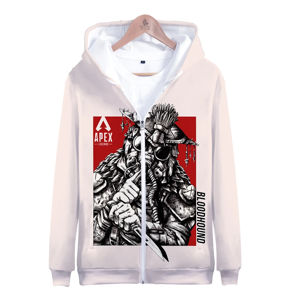 aikooki zipper Hoodies Sweatshirt Men casual pollovers 3D cotton Autumn Fashion Hoodies