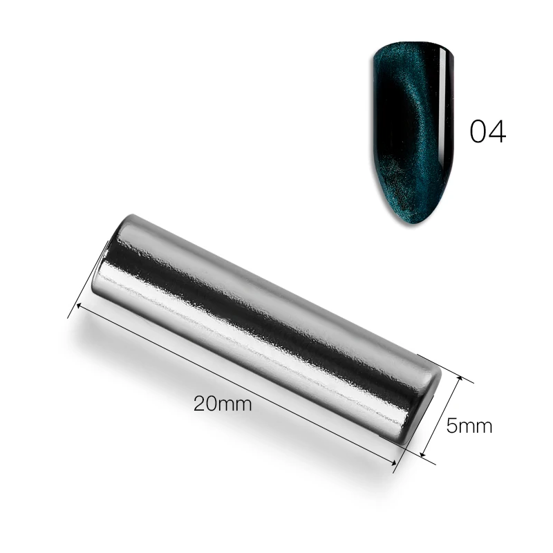 AAZ197 RBAN NAIL сильная Магнитная палочка для ногтей 3D эффект кошачьих глаз магнит для УФ-краски УФ гель лак для ногтей лампа для Гель-лак для маникюра - Цвет: AAZ197