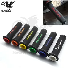 Empuñaduras universales para manillar de moto de carreras accesorios para manillar de motocicleta, accesorios para motos husqvarna KTM domino honda yamaha suzuki vespa gts, 7 colores disponibles