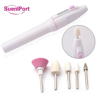 

Sune l Port 1pc Nails Drill Professional Electric Nail Drill Nail File Tool Dotting Pen Manicure and Pedicure For UV GEL Polish