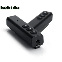 Kebidu 5 в 1A ручка клип мини беспроводной Bluetooth приемник+ Mirco usb зарядный кабель+ 3,5 мм Aux вход аудио кабель для смартфона
