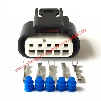 

10 Sets Electric Female 5 Pin Waterproof Connector Housing Plug 11904 For Toyoya 7283-5529