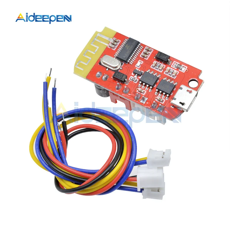 

DC 3.7V 5V Digital Audio Amplifier Board Dual Plate 2 Channel 3W DIY Bluetooth Speaker Modification Sound Music Module Micro USB