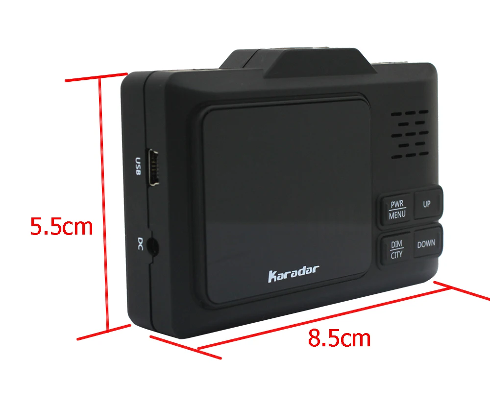 KARADAR LED GPS Radar Detector G-860STR Anti Radar Car Radar Detector Laser Radar Detector Strelka Car Detector Russian Voice