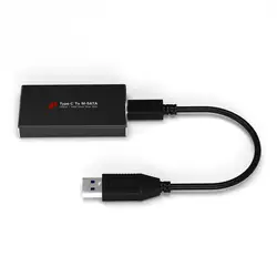 Тип-C MSATA USB 3,1 жесткий диск случае внешний жесткий диск SSD Box HDD корпус чехол для мобильного жесткий диск для хранения