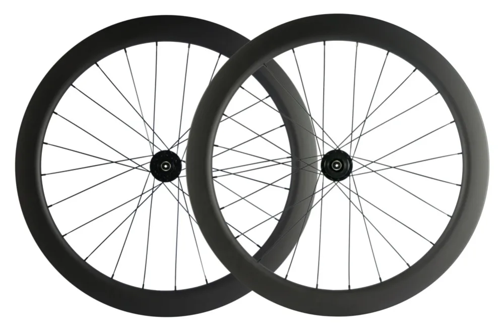 Flash Deal 700C Disc Brake Wheels Cyclocross Wheels 30mm 40mm 45mm 55mm Carbon 25mm Tubeless Carbon Bicycle Disc Wheelset 6 Bolt/Centerlock 12