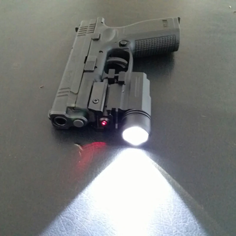 Красный лазерный прицел США и фонарик Glock комбинированные фонари для ружья 17 19 22