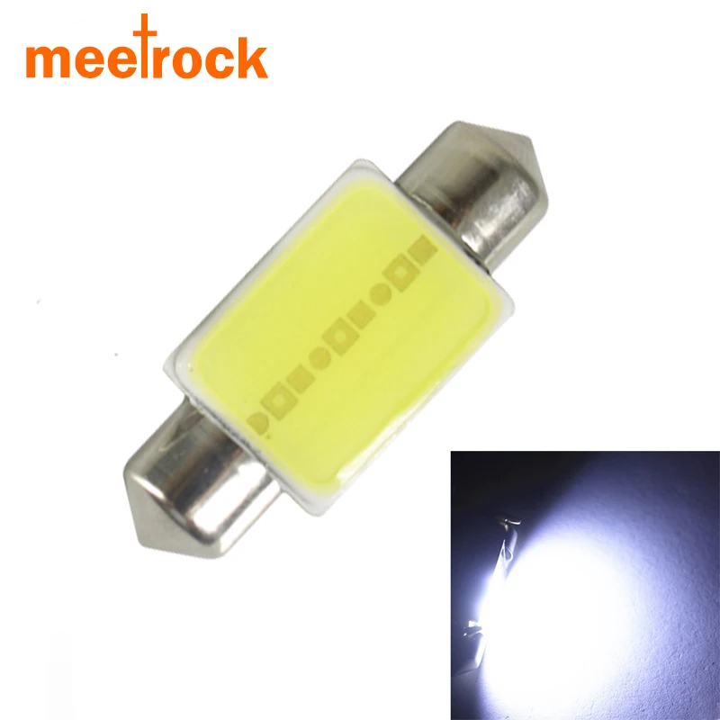 1 PCS super bright 36mm c5w  festoon cob led car dome light interior reading bulb auto license plate lamp 12V roof light Source