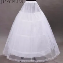 Фирменная Новинка нижние юбки белый 3 Обручи 2 мяч для гольфа, платье невесты, Нижняя юбка торжественное платье кринолин свадебные аксессуары