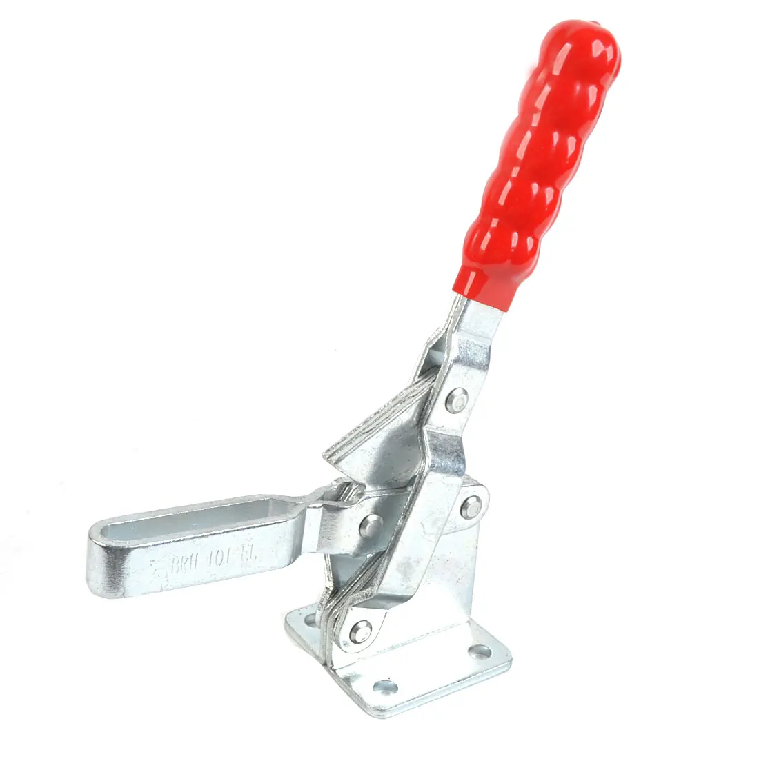 

UXCELL 101El 360Kg 793Lbs Quick Release Holding U Shaped Bar Flange Base Red Straight Handle Vertical Toggle Clamp