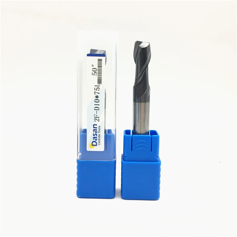 Flat End Mill HRC50° F2D 10X75L (14)