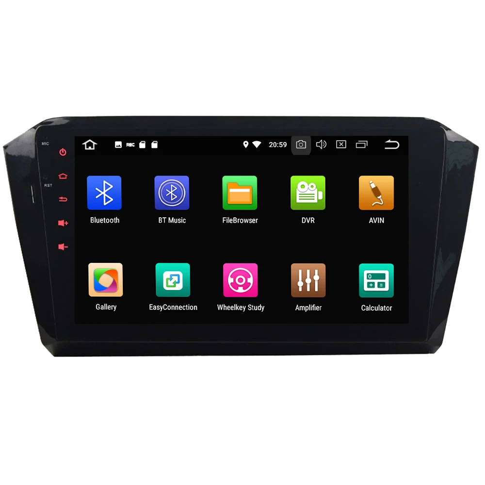 Discount 10.1" IPS Octa Core 4G Android 8.1 4GB RAM 64GB ROM Car DVD Multimedia Player Radio For Volkswagen Magotan Passat B8 2015-2018 1