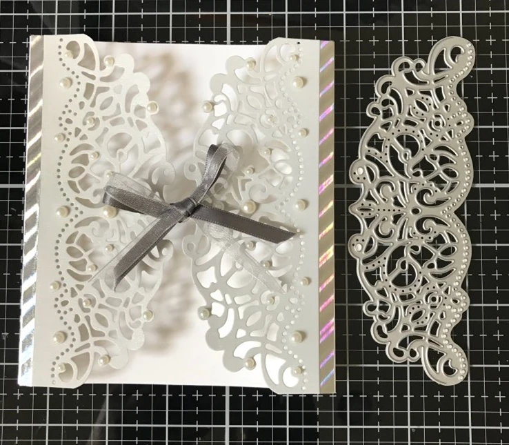 

Lace Cover Envelope Craft Dies Metal Cutting Die Scrapbook 3D Stamp DIY Scrapbooking &Stamping Greeting Cards Making Photo Frame