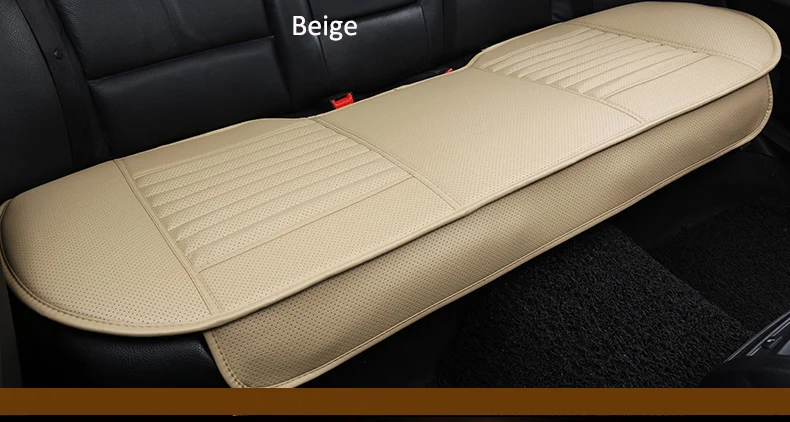 Pu leather Car seat covers, side full cover car styling seat cushion pad mat protector for BMW X1 X3 X4 X5 g30 e30 e34 e36 e38 - Название цвета: 1 rear