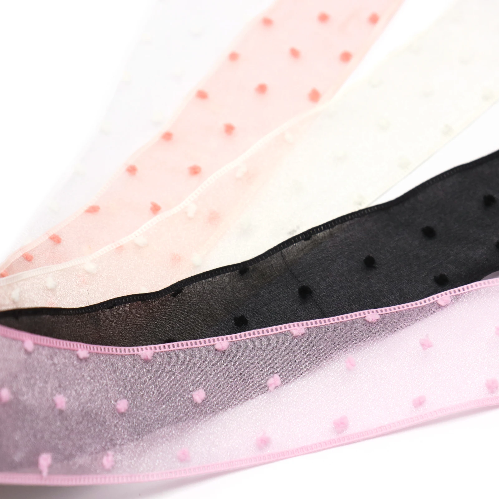 Organza Ribbon Ribbon Decoration Ribbon Supplies Wrapping Ribbon 5Yard 40mm