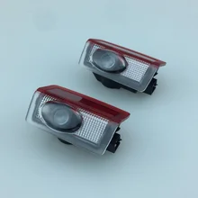 Автомобильный светодиодный светильник с логотипом Ghost Shadow для Mercedes Benz E W212 W213 A W176 B C W205 M GL GLA W156 GLC GLE GLS