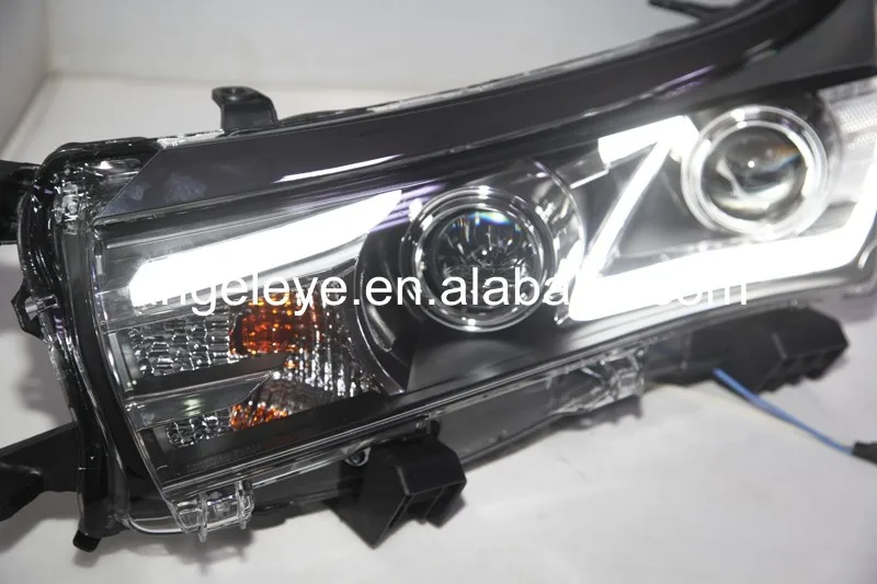 2014-2015 год для Toyota Corolla для LED Фары для автомобиля серебро Отражатели LD