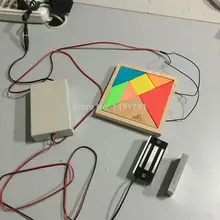 Tangram реквизит для лабиринта для побега в реальном помещении, танграмма/головоломка, чтобы открыть дверь/отделка головоломки