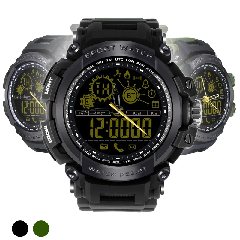 

TapicRay Smart Watch Fitness Sport Smartwatch Ultra-Long Standby Pedometer Bluetooth Men Clock Reloj Inteligente For IOS Android