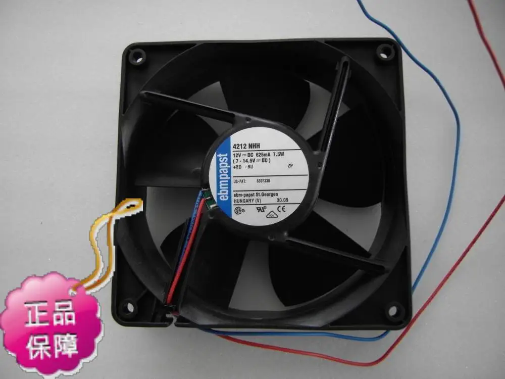 New Original EBMPAPST 4212NHH DC12V 7.5W 120*38MM equipment radiator bearing fan New Original EBMPAPST 4212NHH DC12V 7.5W 120*38MM equipment radiator bearing fan