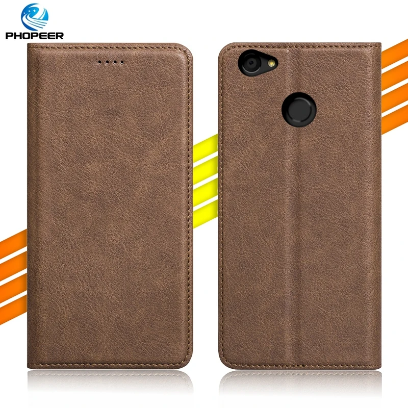 

PHOPEER Vintage Leather Case For ZTE Blade A6 5.2inch Luxury Mobile Phone Retro Flip Cover Leather Case & Kickstand Function