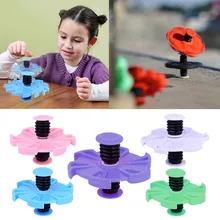 Гироскопические игрушки для детская забавная подпрыгивая Гироскопический на кончик пальца эластичный отказов Весна гироскопа палец интервал декомпрессии игрушка Горячая