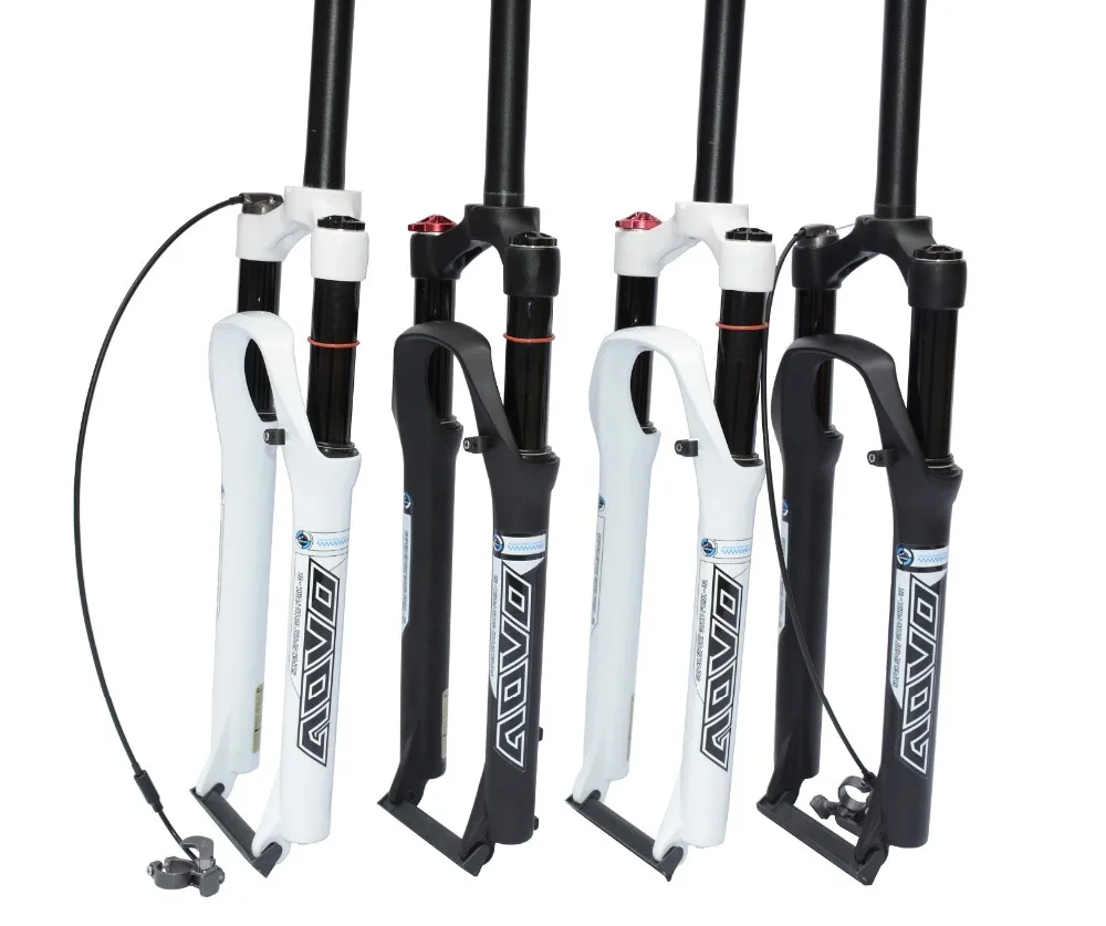 Magnesium Alloy MTB Bicycle Fork Supension Air 26/27.5/ 29er Inch