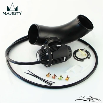 

2.75" 70mm 90 Degree Flange Pipe + Adjustable SSQV SQV Blow Off Valve BOV 4 Kit