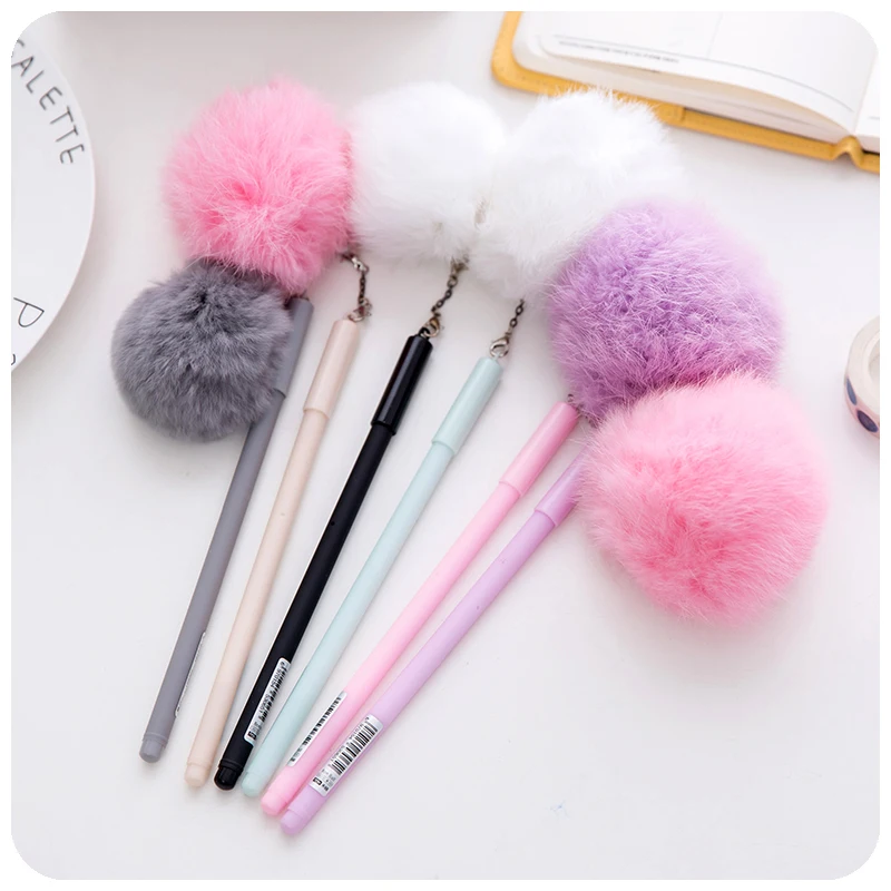 

0.5 mm A Funny Warm Ball Pendant Gel Pen Ink Pen Promotional Gift Stationery School & Office Supply