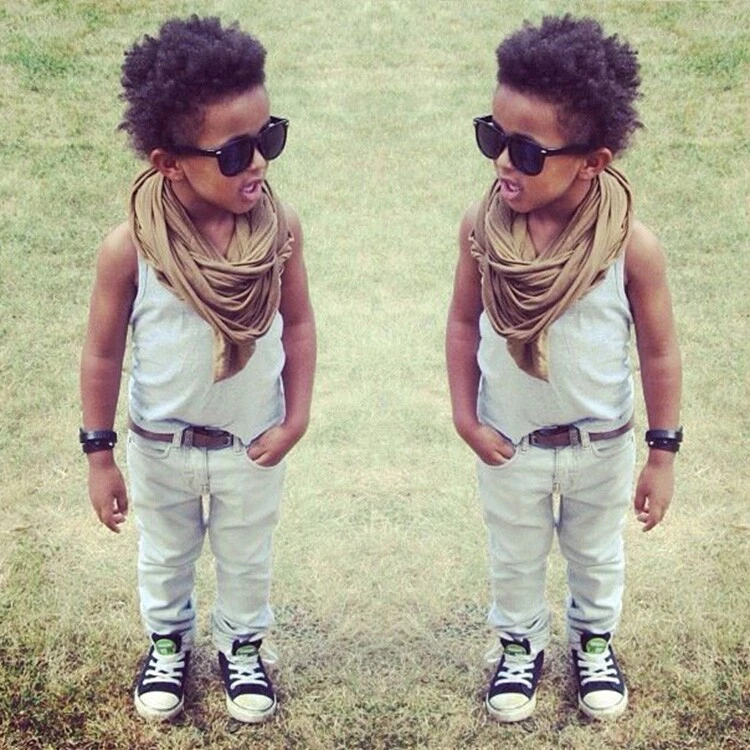 Summer Cool Fashion Boys Clothing Set Casual Boys Outfit 3PCS Kids