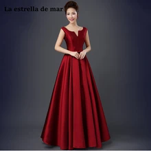 Vestidos de festa vestido longo para casamento новые сексуальные атласные трапециевидные платья с v-образным вырезом фиолетового цвета, цвета шампанского, черного цвета, бордовые платья для подружки невесты