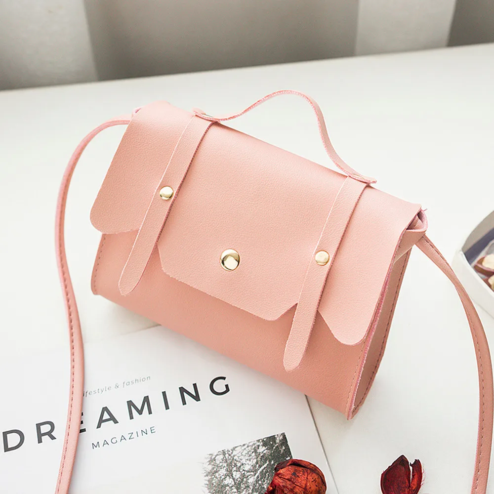 

2018 Women Fashion Solid Cover Crossbody Bag Shoulder Bag Casual Women Clutch Ladies Purse Messenger Bags Bolsa Feminina