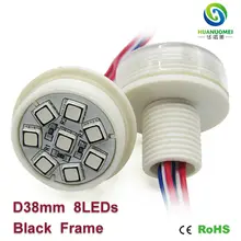 Dc 12 v 38 мм 8 светодиодный UCS1903 smd 5050 пикселей Водонепроницаемость при давлении до rgb smd светодиодный модуль полноцветной Адресуемая цифровая светодиодные лампы освещения