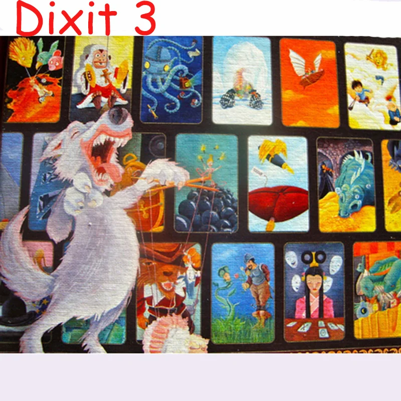 Dixit Board Game Card Game 3 Version Kid's 3 12 Players multi
