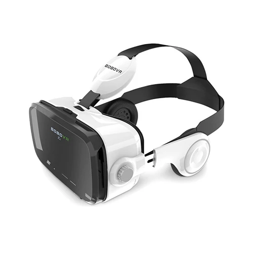 Bobovr Z4 кожаный 3d картонный шлем виртуальной реальности Гарнитура для очков виртуальной реальности стерео Bobo Vr для 4-6 'мобильного телефона - Цвет: Only White Z4