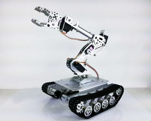 Aluminum Alloy Tank With 7 DOF vehicle mounted Robot TS002.ABB robot