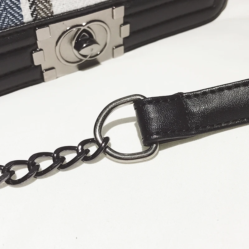 2018 небольшой мини клапаном сумка Для женщин Crossbody Курьерские сумки с цепочкой