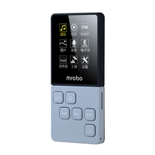Mrobo c6 MP3-плеер Портативный цифровой аудио плеер с экраном 1,8 дюймов FM Электронная книга часы данные музыкальный плеер динамик TF карта