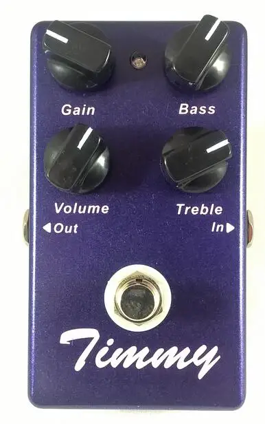 

Free Shippiping-High Quality Timmy Overdrive Electric Guitar Pedal Effect Overdrive With True Bypass