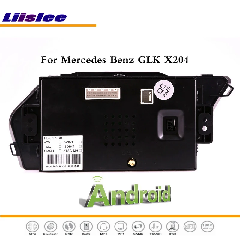 Clearance Liislee Android Multimedia For Mercedes Benz GLK X204 2008~2012 Radio Audio Stereo CD DVD Player GPS Map Navi Navigation System 3