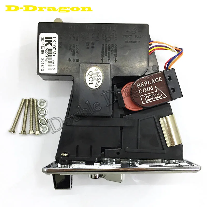 US $130.00 10 PCSZinc alloy front panel Compare Coin Acceptor LK100M for Arcade game machines andVending machine