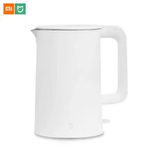 Xiaomi Mijia Электрический чайник 1.5L быстрое кипячение из нержавеющей стали чайник для воды авто защита от потери мощности инструмент для умного дома