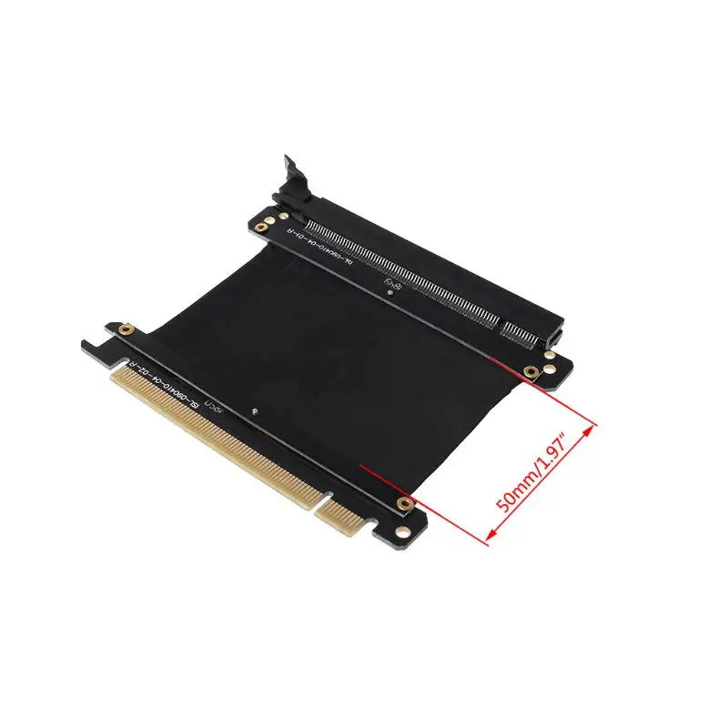 Высокая скорость PC видеокарты PCI Express 3,0 16x гибкий соединительный кабель Riser Card расширение порт адаптер для GPU