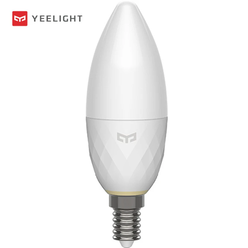 MI Mijia Yeelight YLDP09YL лампочка Bluetooth сетка версия E14 3,5 Вт светодиодные свечи Смарт лампочка AC220V яркость можно регулировать