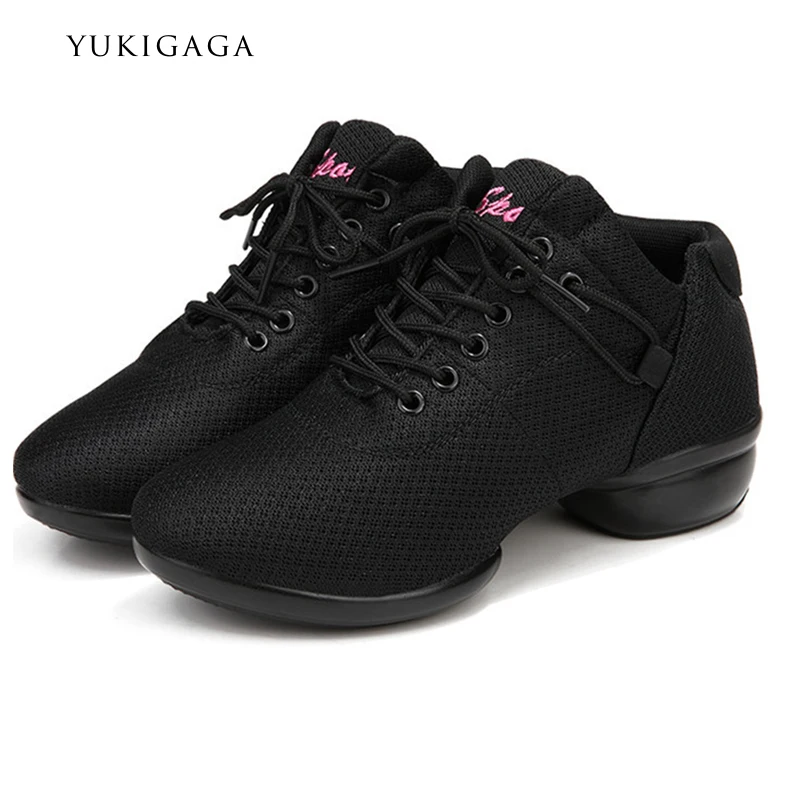 

2019 Hot Sale Sports Feature Soft Outsole Breath Dance Shoes Sneakers For Woman Practice Shoes Modern Dance Jazz Shoes Discount