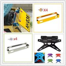 Внедорожных мотоциклов питбайк номерных знаков держатель Кронштейн номерного знака для YAMAHA 450 WR250F HONDA CBR650F CB650F CBF1000